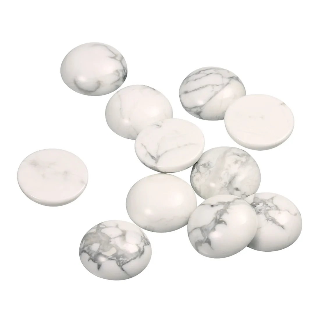 10pcs Round Onyx Cabochons for DIY Jewellery Making