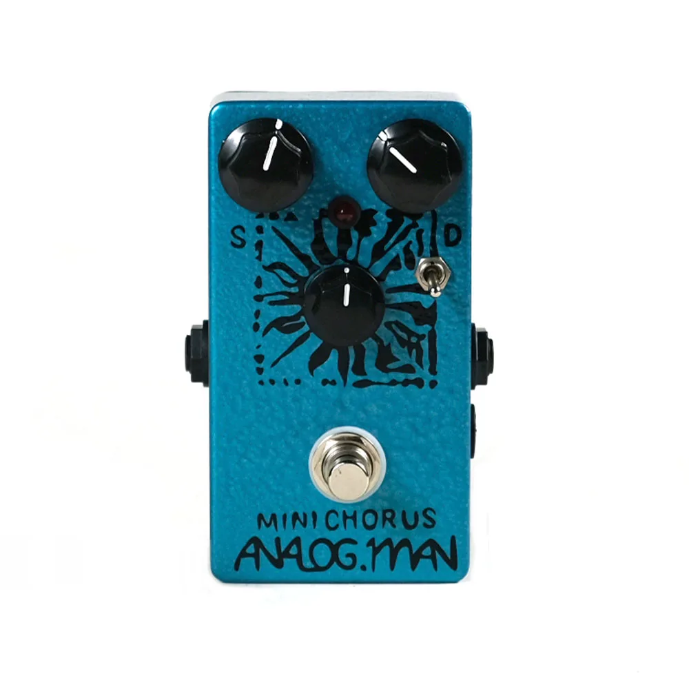 Ly rock guitar MINI chorus stomp box mini sun chorus replace for Analog Man Mini Chorus Pedal highest configuration version