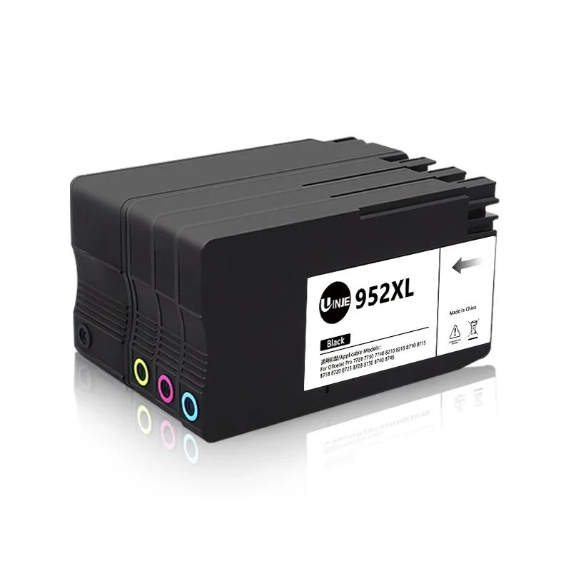 4Color/1Set 952 xl Ink Cartridge For Hp 952XL OfficeJet Pro 7740 8210 7730 7720 8218 8710 8720 8725 8728 8730 8740 Printer