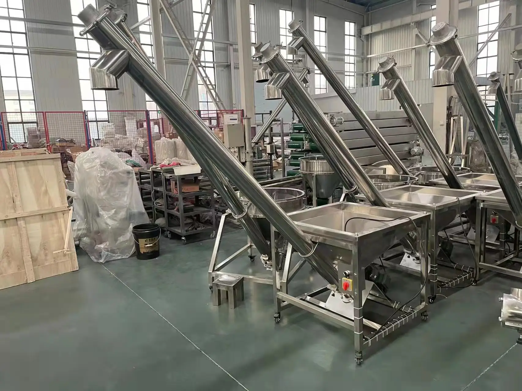 Auger Hopper Filler and Spiral Feeding Plastic Straw Powder Fill Machine/sachet Powder Fill Machine Small for Sale