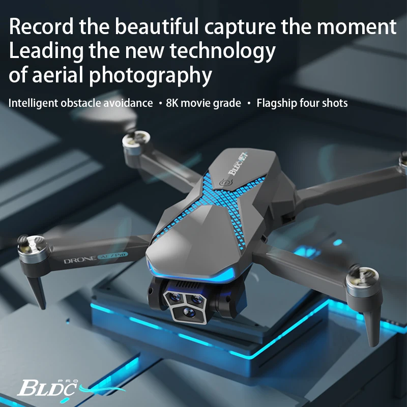 AE7 Uav 8K Hd Camera 5G Wifi Brushless Aerial Photography Aircraft 360° Obstacle Avoidance Optical Flow Four-Axis Aircraft