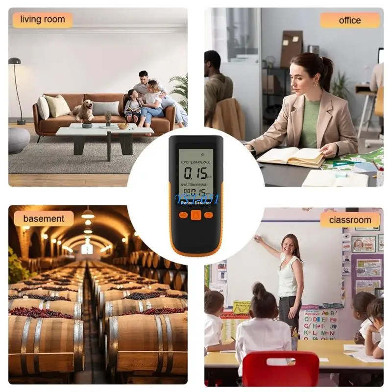 E15A High Accuracy Radon Monitor For Indoor Air Quality Testing And Safety