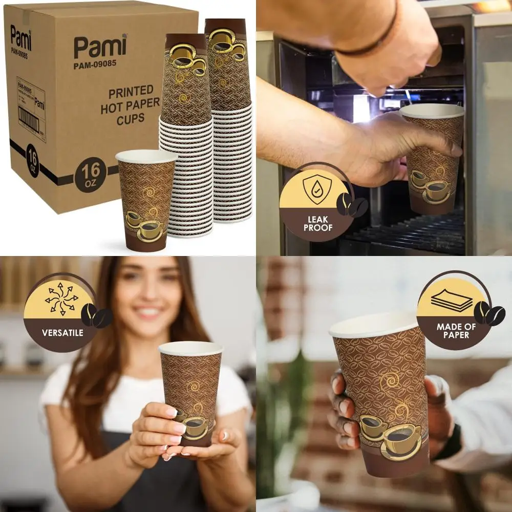 

Одноразовые бумажные стаканчики на вынос для горячих напитков — одноразовые стаканчики идеально подходят для эспрессо, горячего шоколада и многого другого