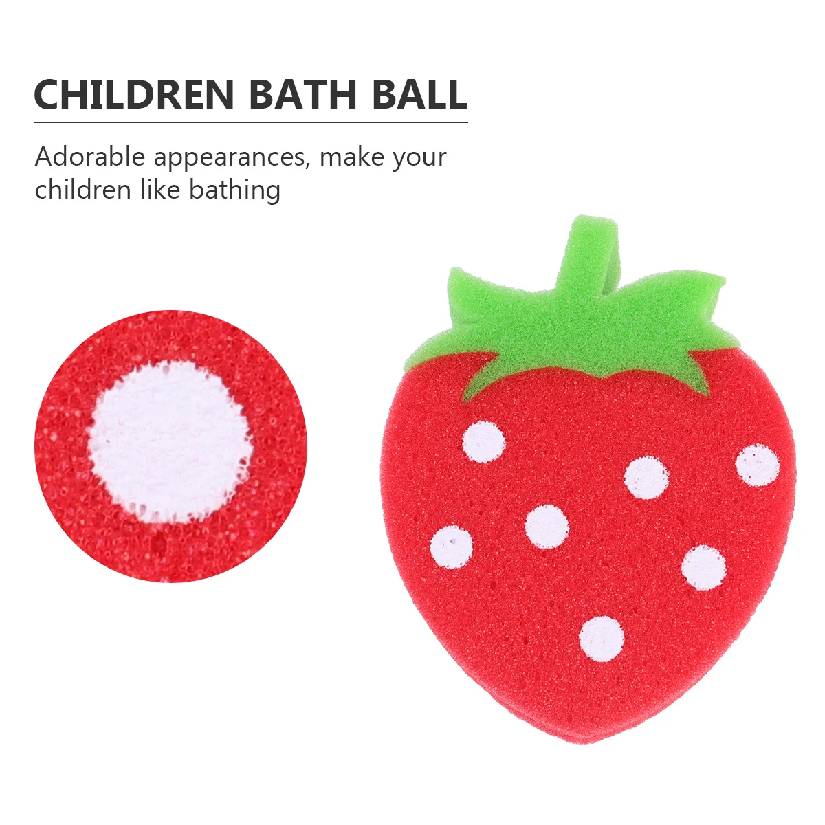 

4 pcs Bath Ball Shower Brush Set Orange-Shaped Shower Sponge For Children Body Washing Portable Bathing Sponge