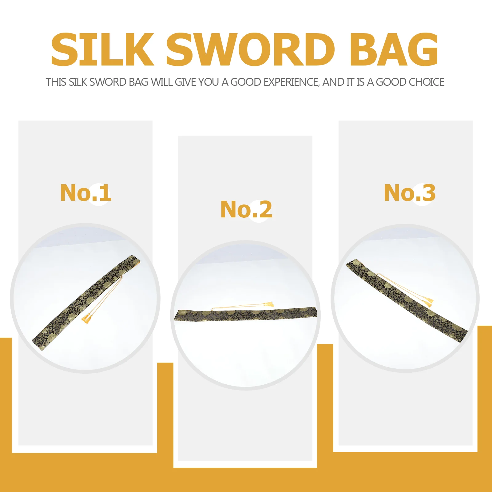 Silk Bag Swords Long Delicate Storage Bamboo Creative Scratch-resistant Chinese