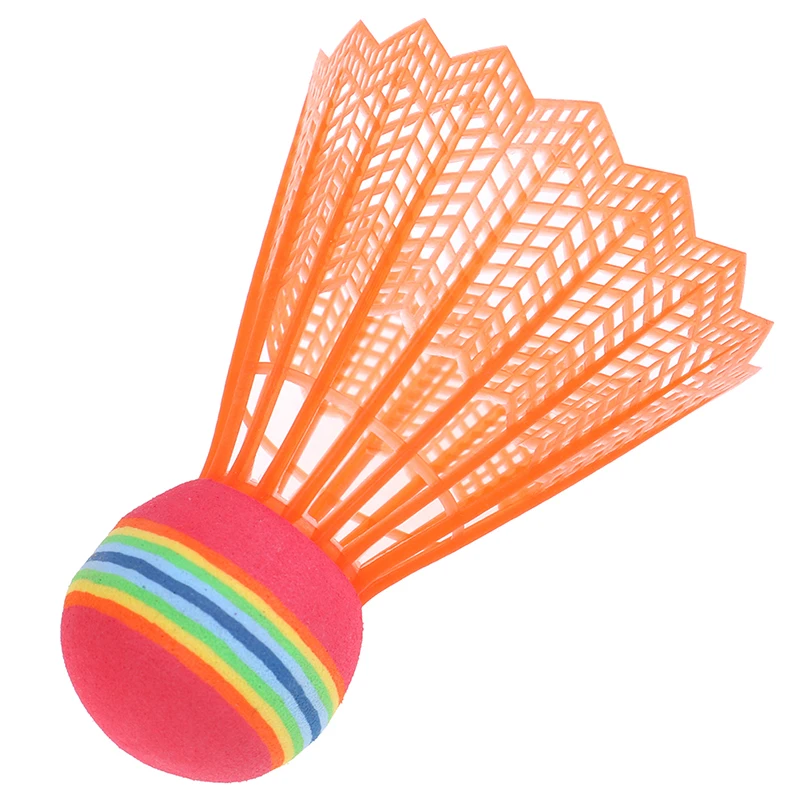 Plumes de badminton en nylon OligRainbow Ball Head, jeu de sport, 12 pièces