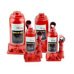 5 Ton Vehicle Hydraulic Jack Hydraulic Vertical Low-profile Hand-cranked Car Top Auto Car Jacks Lifting Equipment Tools