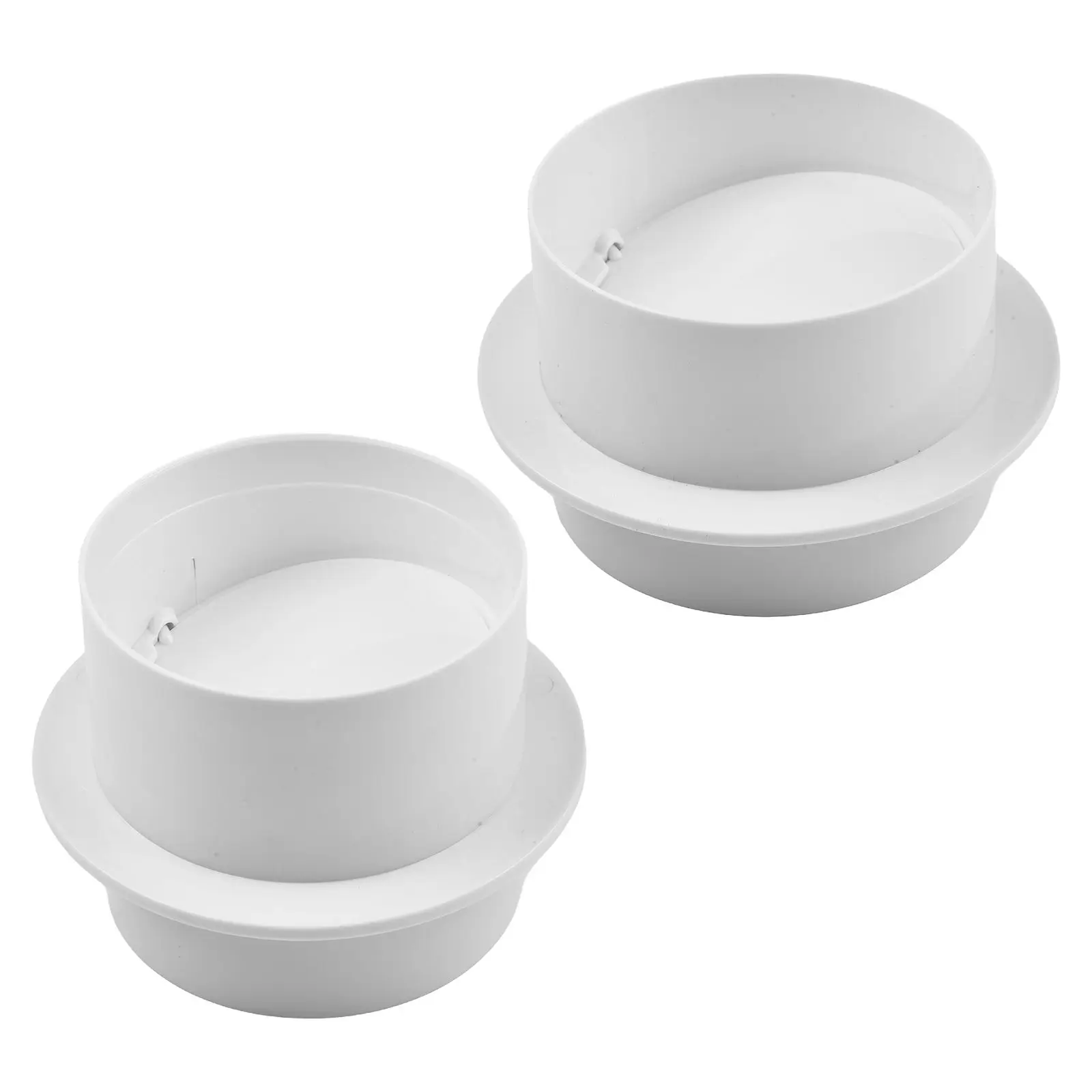 Обратный клапан Вентиляционная труба ABS Управление воздуховодом 80-200 мм Разъем для воздуховодов Труба вытяжного вентилятора Обустройство дома Высокое качество Новый