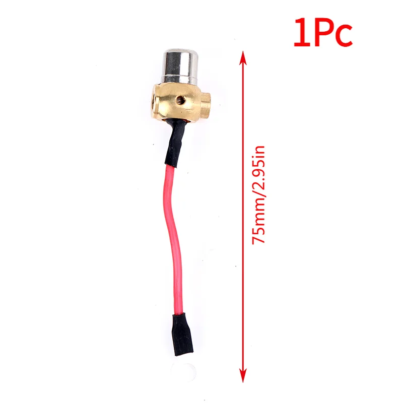 1Pc Red Tattoo Coil Cord Hook To Female Jack Connector For Coil Tattoo Machine.