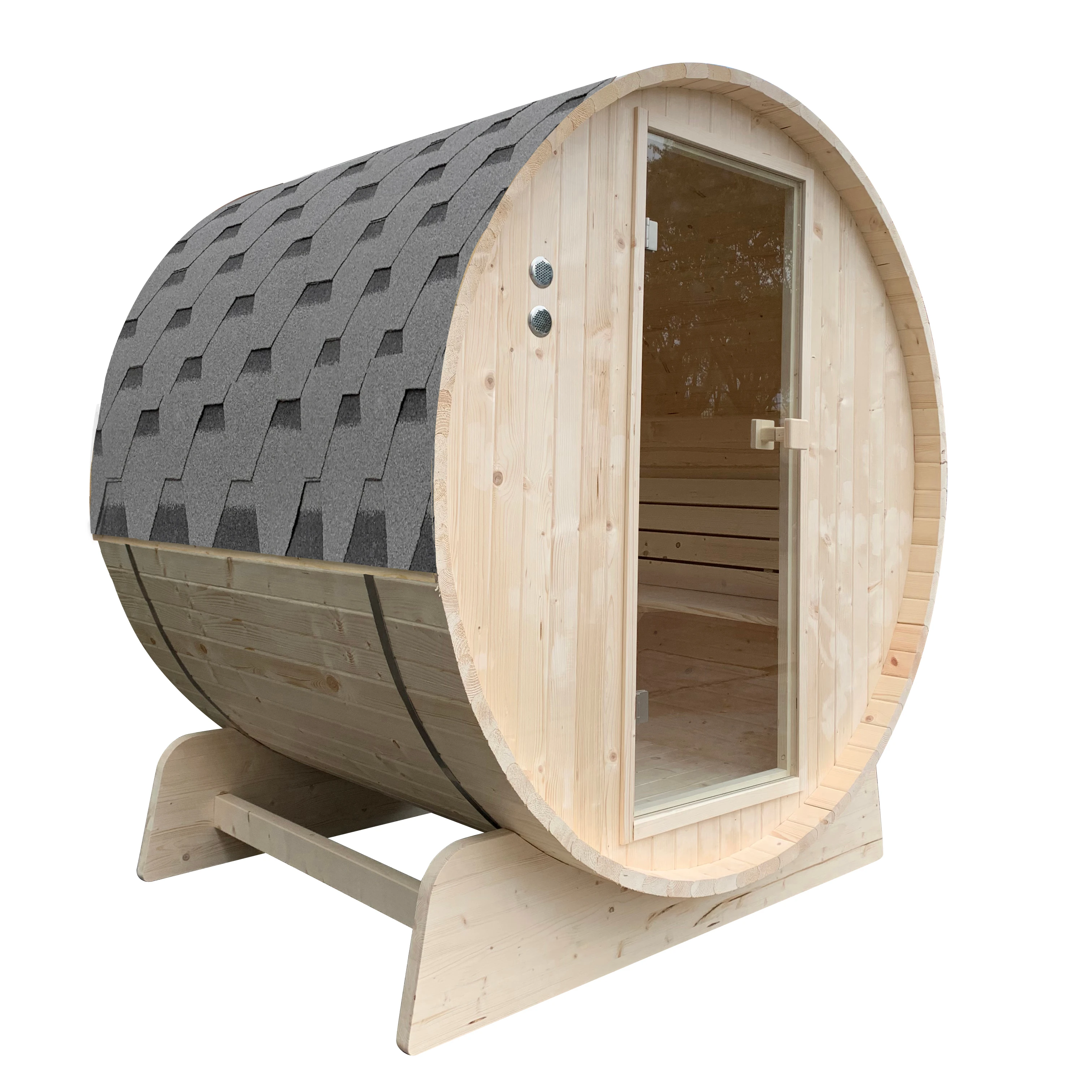 Health Cabin Comfortable 4 Persons Traditional Outdoor Wooden Sauna