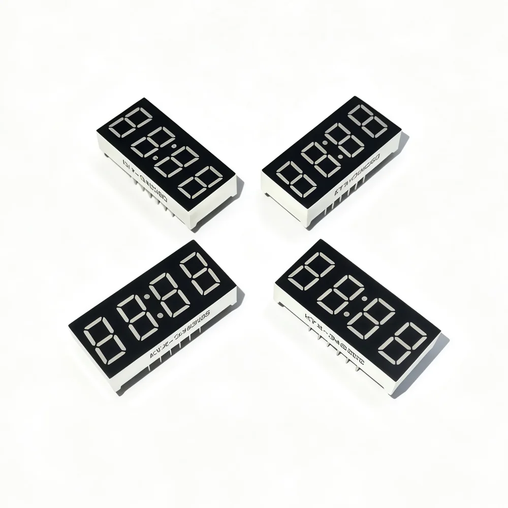 10Pcs 0.36 Inch 4-Digit Clock Display Digital Tube 30mmX14mm Digital Tube '8' High 9.2mm 3462 Digital Tube 3642