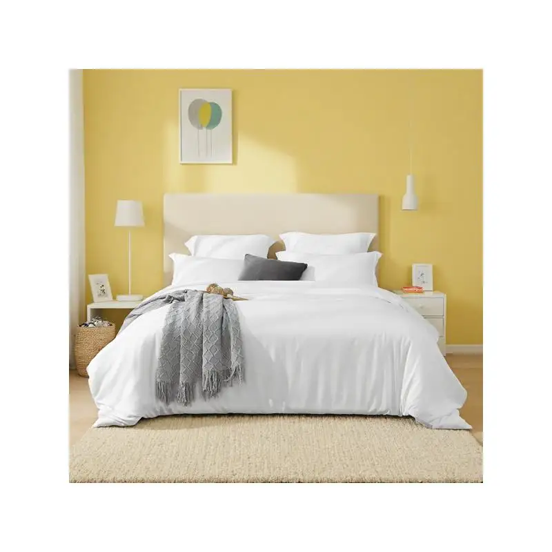 

Oversized Duvet Cover Set - 3 Pieces: 1 Duvet Cover & 2 Pillowcases, Premium Breathable Polyester, Suitable for Any Bedroom or