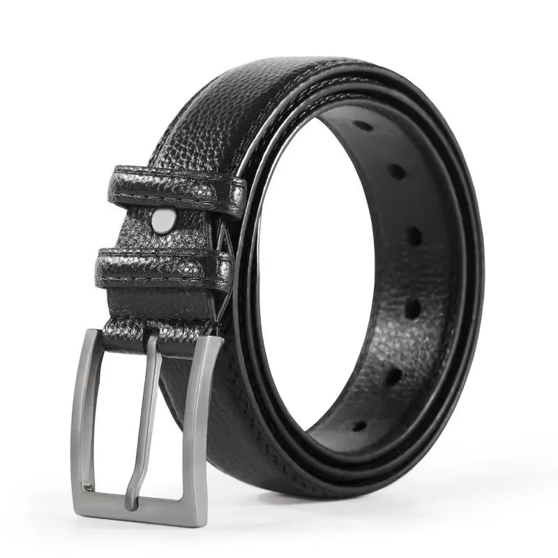 Men Belt Leather Belt Luxury Designer Alloy Pin Buckle Belts Men Pu Fashion Strap Male Jeans for Man Casual