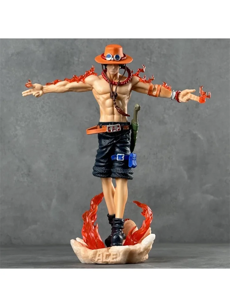 Statue une pièce LX trois frères croix Ace, modèle Anime, ornement décoratif de bureau, cadeau, nouvelle collection 2025