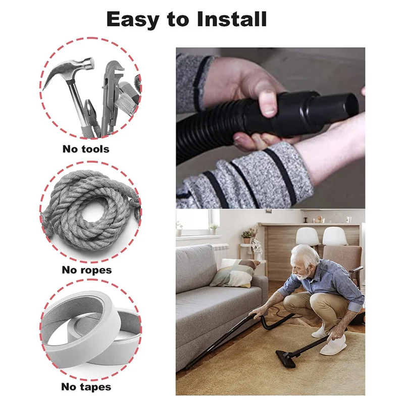 -A90P 3 Pack Universal Vacuum Hose Adapter Wet Dry Vacuum Converter Reducer Attachments For Vacuum Cleaner Accessories