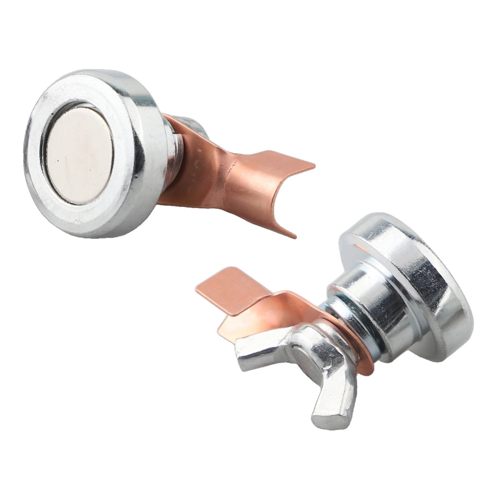 1/2 Pcs Magnetic Welding Ground Clamp Magnetic Welding Support Ground Clamp Tool Support For Electric Welding Ground