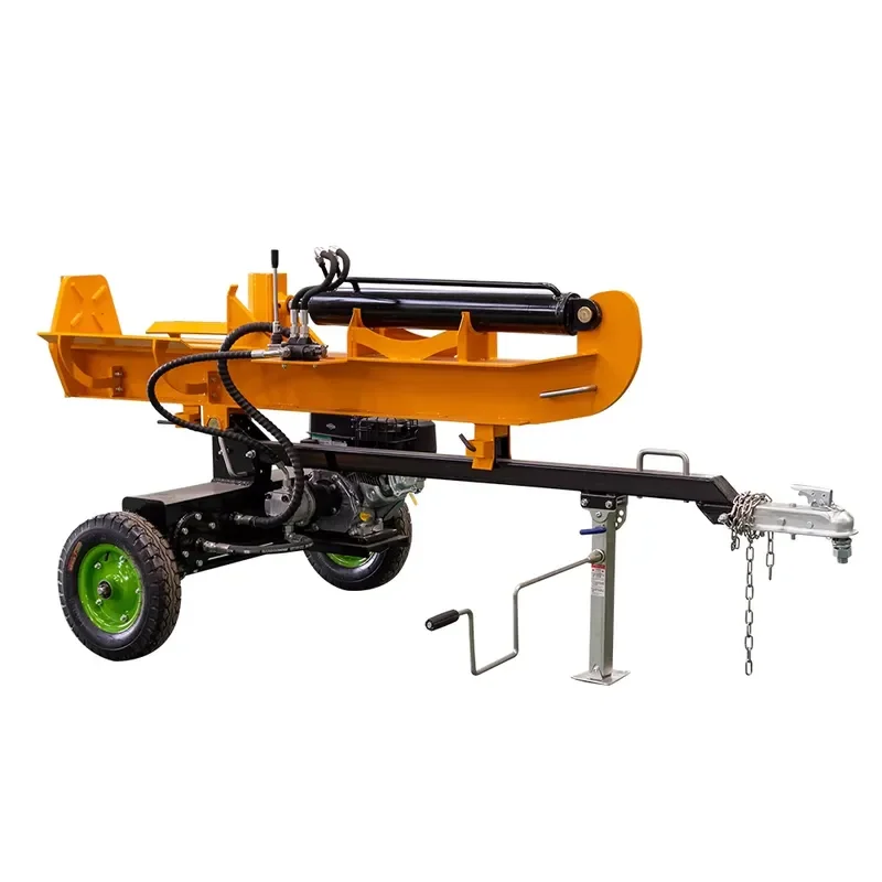 Convenient Electric Log Splitter Wood Cutter for Home Garden Farm and Outdoor Projects