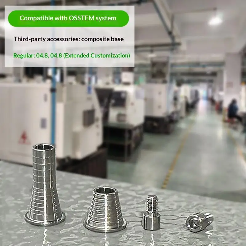 New·MultiUnit Titanium Base Abutment CAD/CAM Grade 5Ti-Base High Precision Implant Restoration For Dental Clinics&Labs·