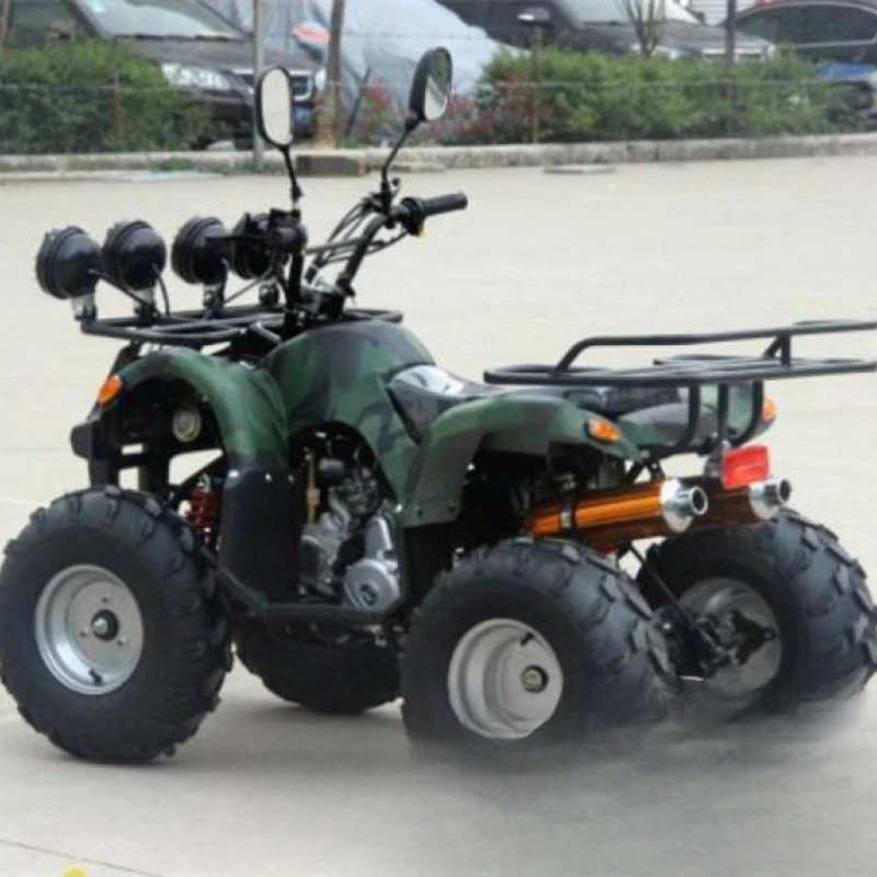 125 four-wheeled off-road motorcycle, with reverse gear 8-inch tires, double-row reinforced shock frame