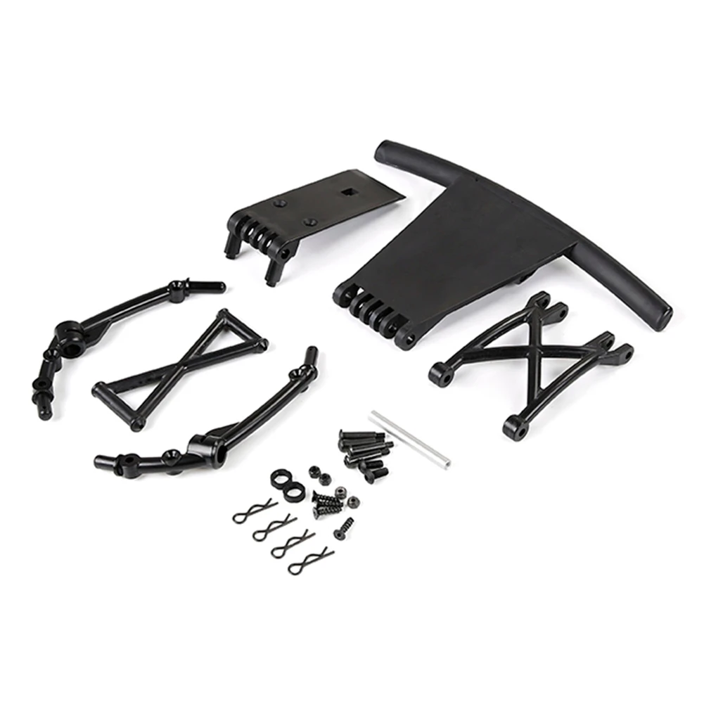 

N03R-Front Anti-Collision Kit For 1/5 HPI ROFUN BAHA ROVAN KM BAJA 5B Upgrade 5SC PARTS,Black