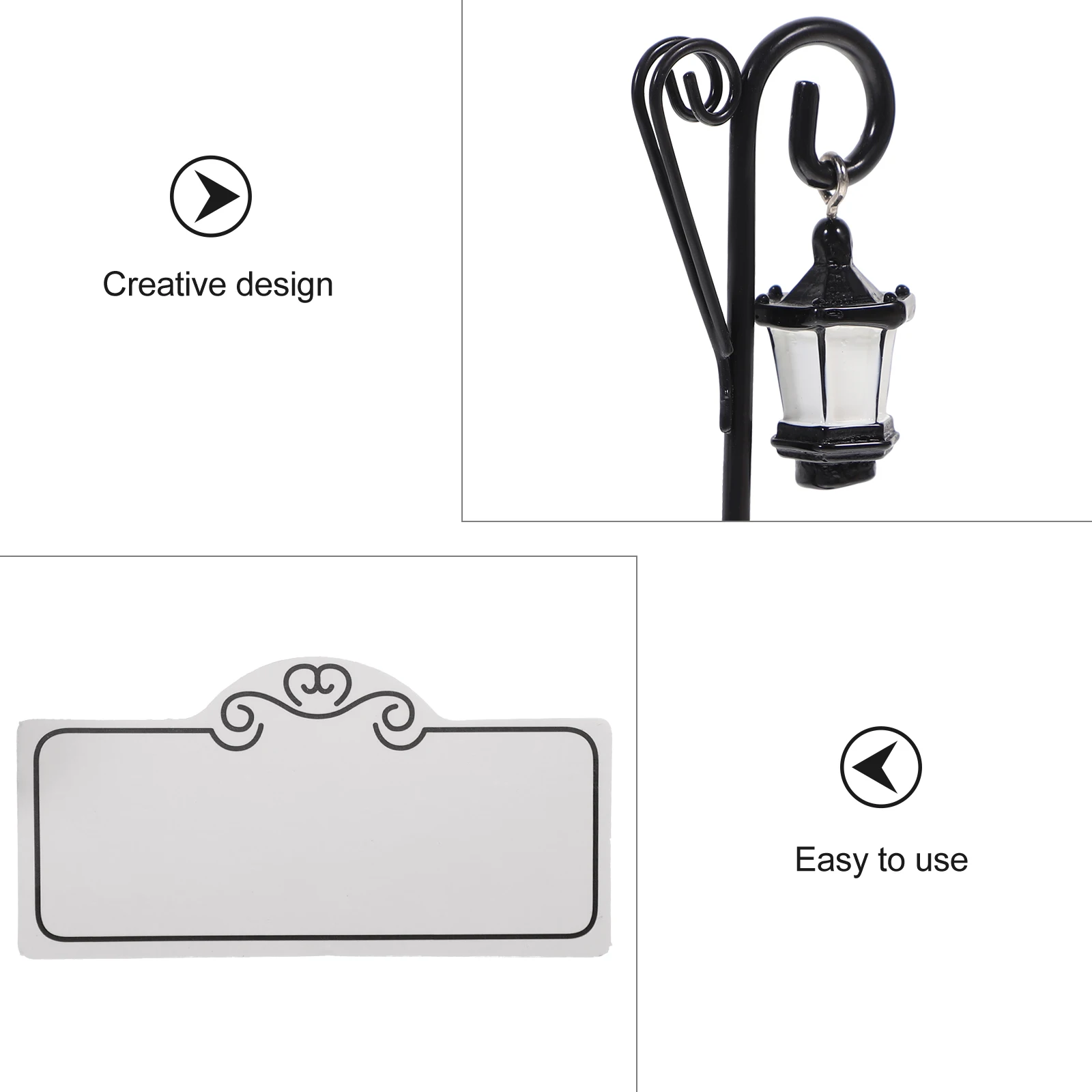 

5pcs Table Holders Place Card Clips Memo Clamp Black Color Photo Stand Table Numbers Banquet Name Card Holder Decor