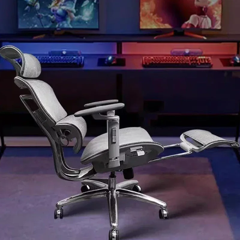 Game Ergonomic Reclining Chair Office Massage Pedicure Ergonomic Office Chair Modern Designe Rolling Gameing Mesh Furniturer