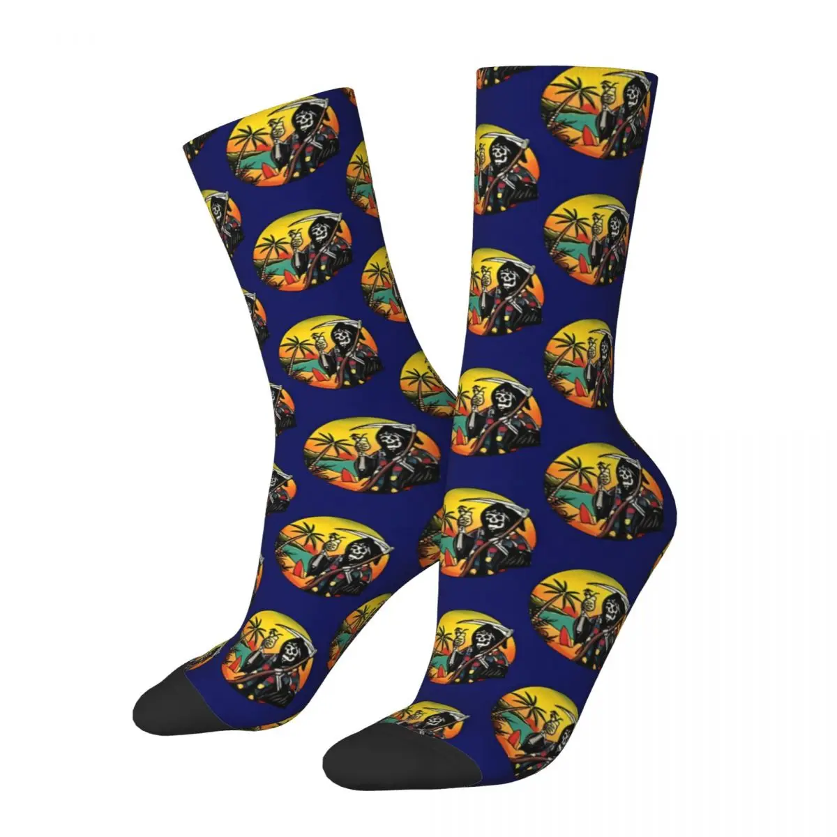 

Happy Men's Socks Aloha Vintage Forward Observations Group Hip Hop Crazy Crew Sock Gift Pattern Printed