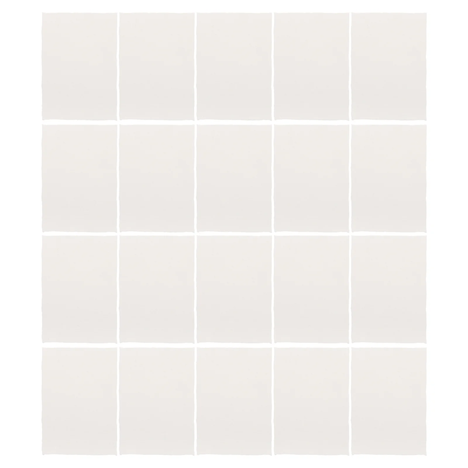 ورق ألوان مائية قطني 20 ورقة حافة مزخرفة مصنوعة يدويًا سميكة خشنة للرسم الفني الحرفي الاحترافي