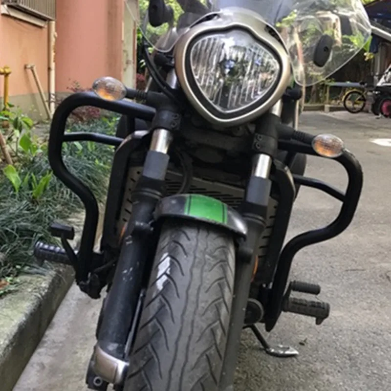 waase For Kawasaki VN650 Vulcan S 650 EN650 2015 2016 2017 2018 2019 2020 2021 2022 2023 Engine Bumper Guard Crash Bar Protector