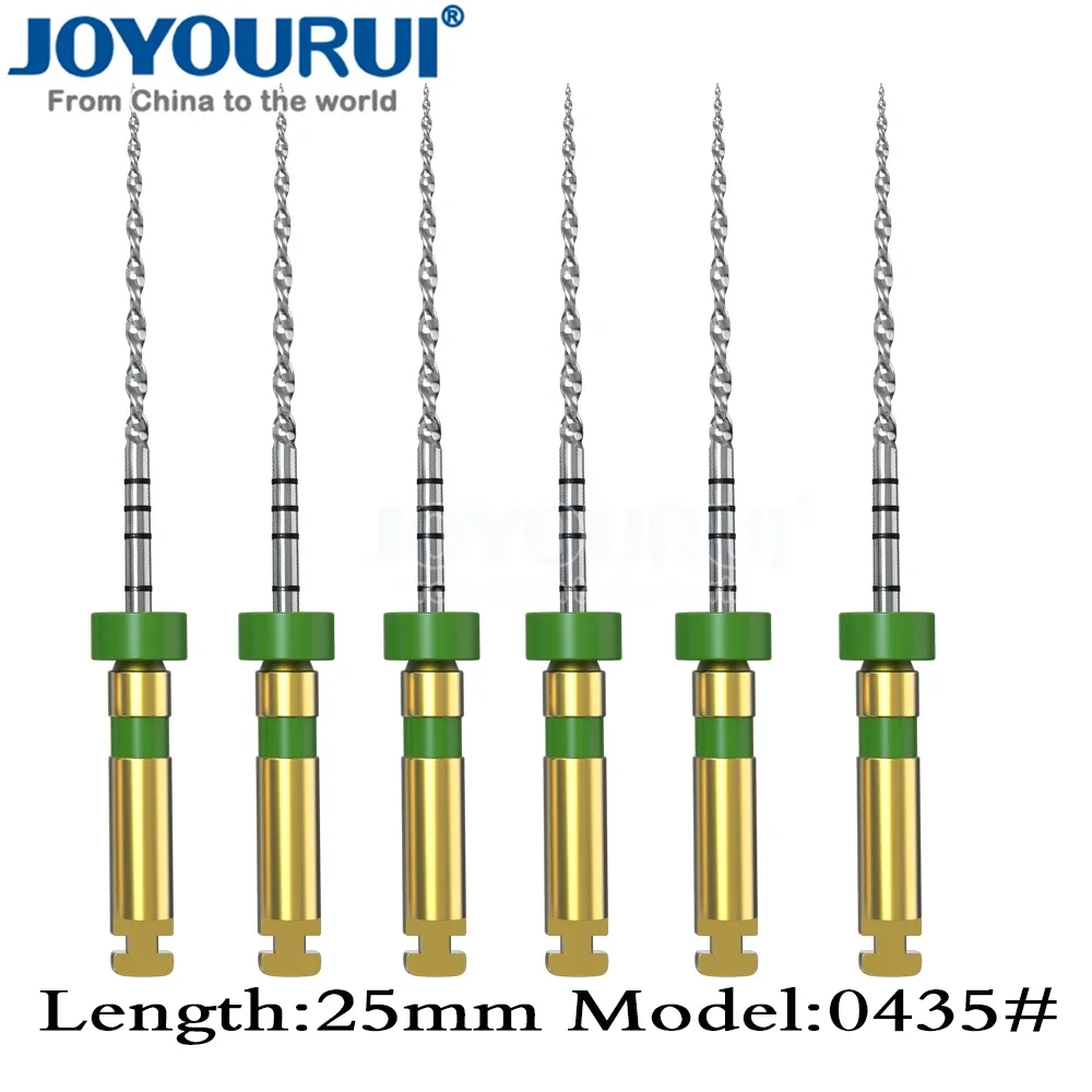 Pilnik do kanałów korzeniowych dentystycznych Endo obrotowe pilniki SC Pilniki endodontyczne 25 mm 0435# Stomatologia niklowo-titainium do końcówki