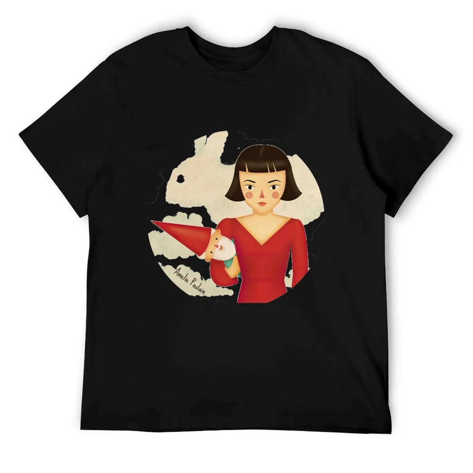 

Amelie Poulain T-Shirt t shirt for man 100 percent cotton t shirts for man pack white T-Shirt