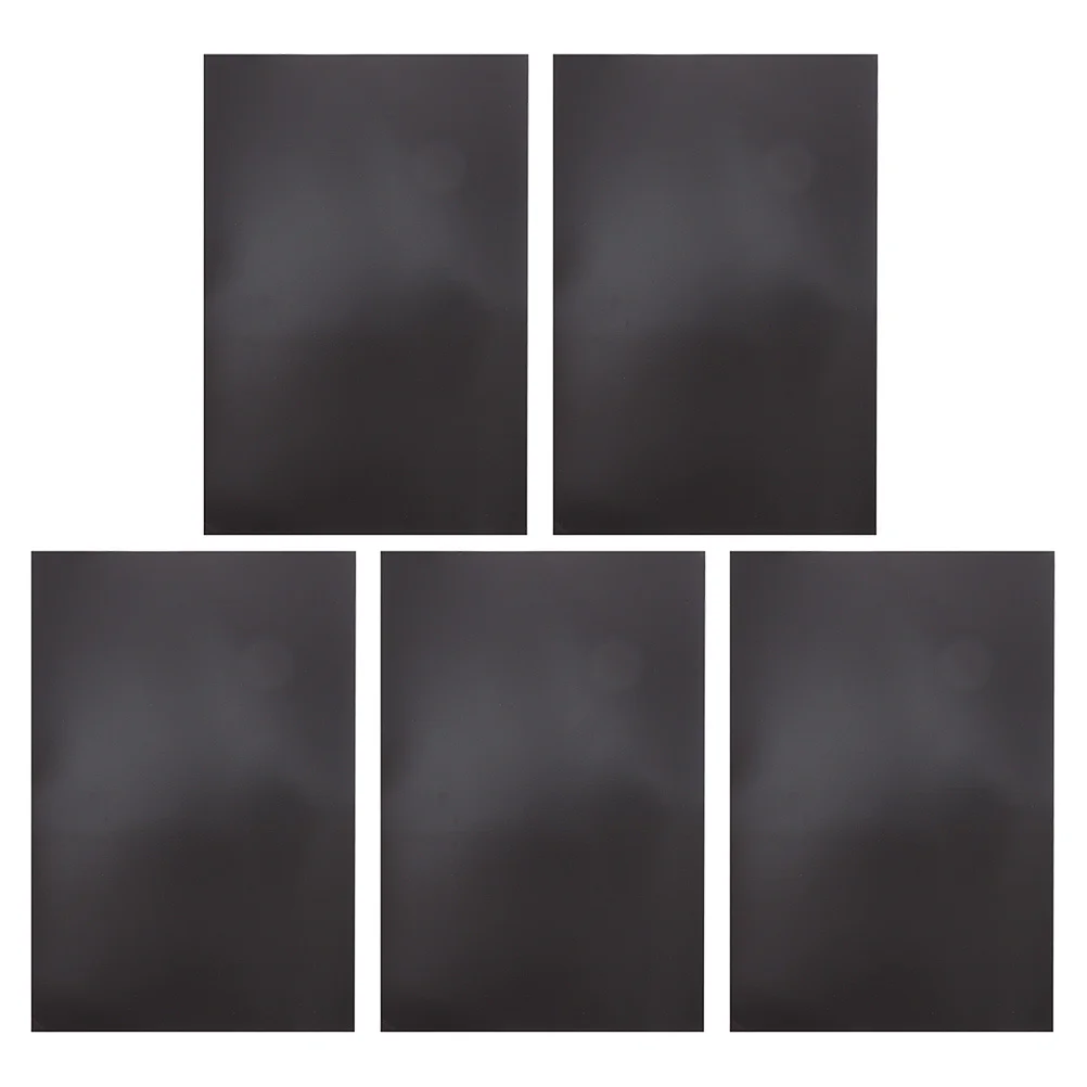 5 قطع من صفائح مغناطيسية مرنة يمكنك صنعها بنفسك من أوراق مغناطيس الثلاجة لاصقة ذاتية اللصق لملفات السبورة المغناطيسية