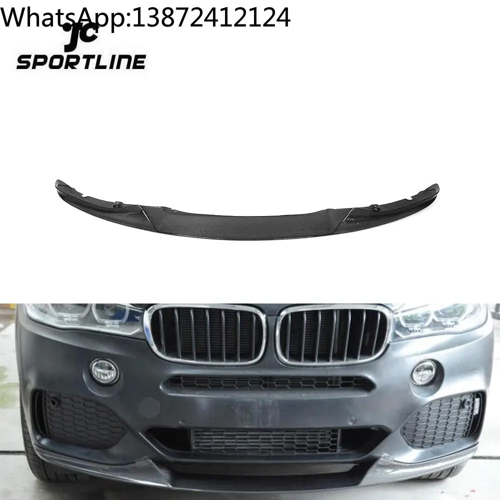 

X Drive Series P Design F15 X5 Carbon Fiber Auto Front Bumper Lip for BMW F15 M TECH