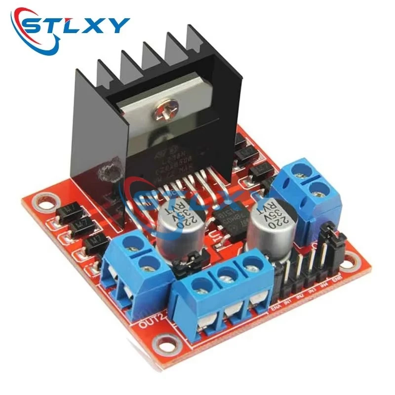 Stlxy L298N Motor Driver Controller Board Module For Arduino Dual H Bridge DC Stepper Motor Smart Car Robot