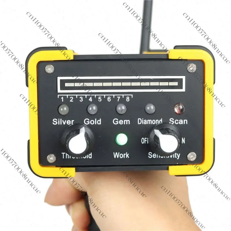 

Portable Handheld Underground Metal Detector with LCD Gold Treasure Scanner Security Inspection Machine ROHS Certified