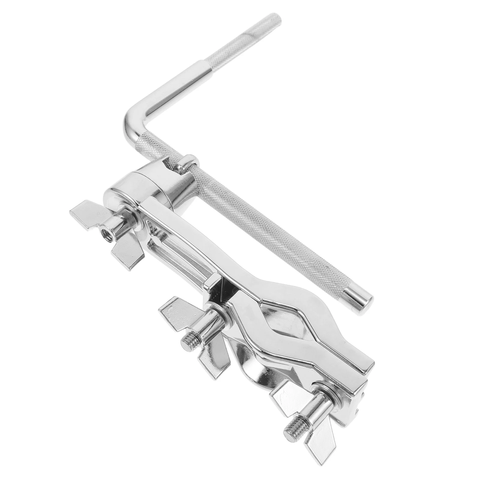 

Bass Drum Mount Drum Rack Adjustable Cowbell Extension Clamp Stable Percussion Accessories Cymbal Extension Stand