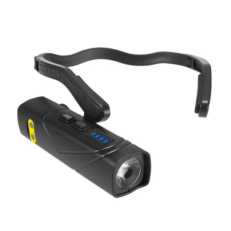 Outdoor Dual Light Source Portable Induction Headlight Usb Charging Night Fishing And Running Hanging Ear Mounted Led Headlight