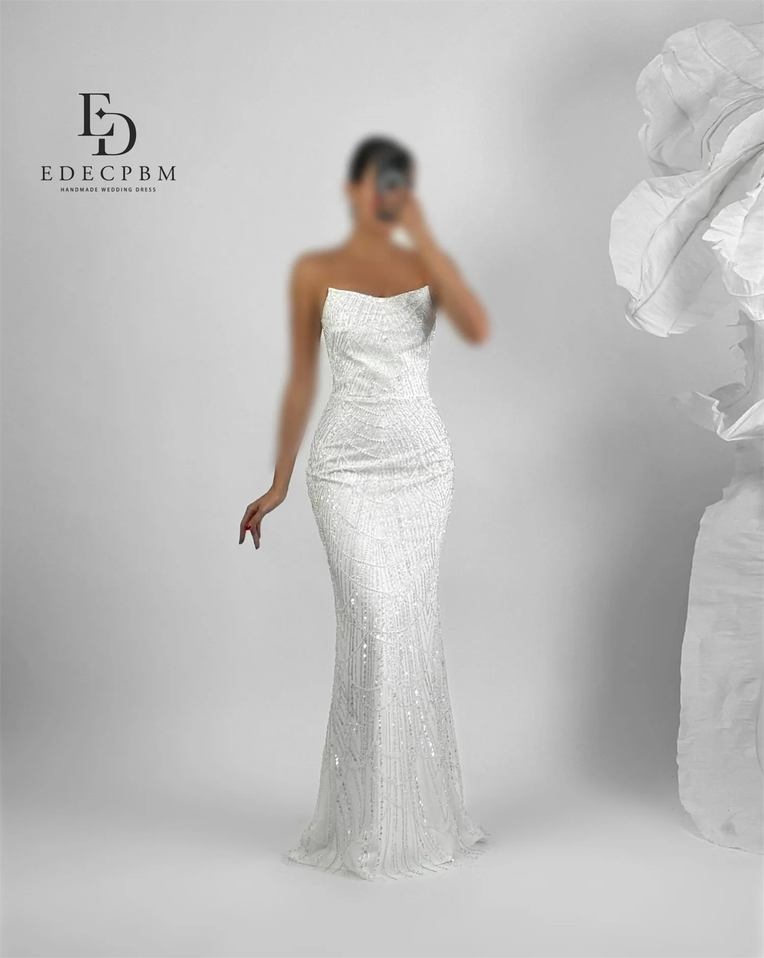 EDECPBM Customized Luxurious Women's Evening Dresses 2025 Luxury Beautiful Prom Dresses Store فساتين سهرة Vestidos De Festa