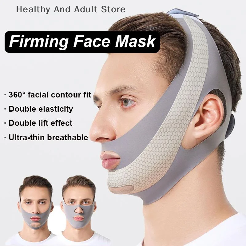 Double Chin Face Mask Facial Thin Face Mask Slimming Bandage Skin Care Belt Shape Lift Reduce Face Thinning Slimmer For Men