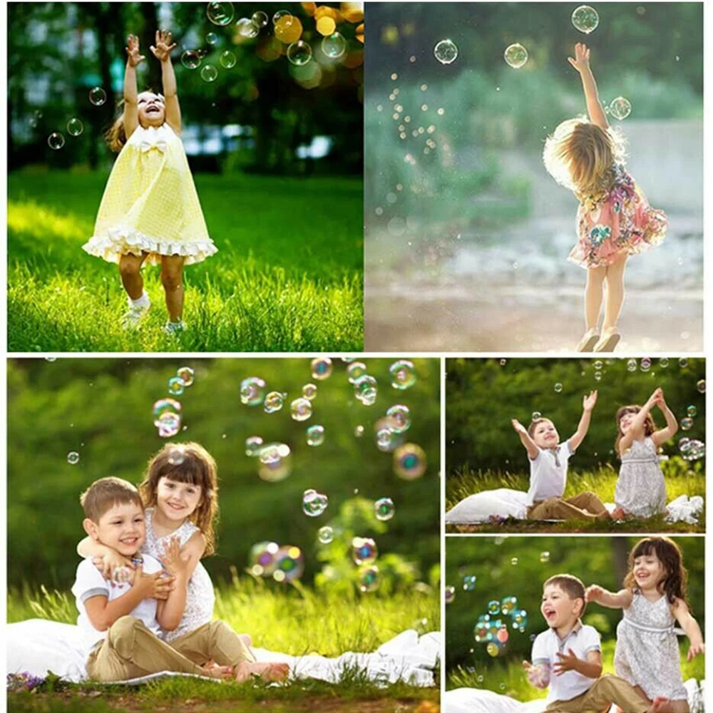 Kleurrijke tuinspellen voor kinderen Giant Bubble Blow Maker Bubble Blower Bubble Wand Tool Magic Big Bubble