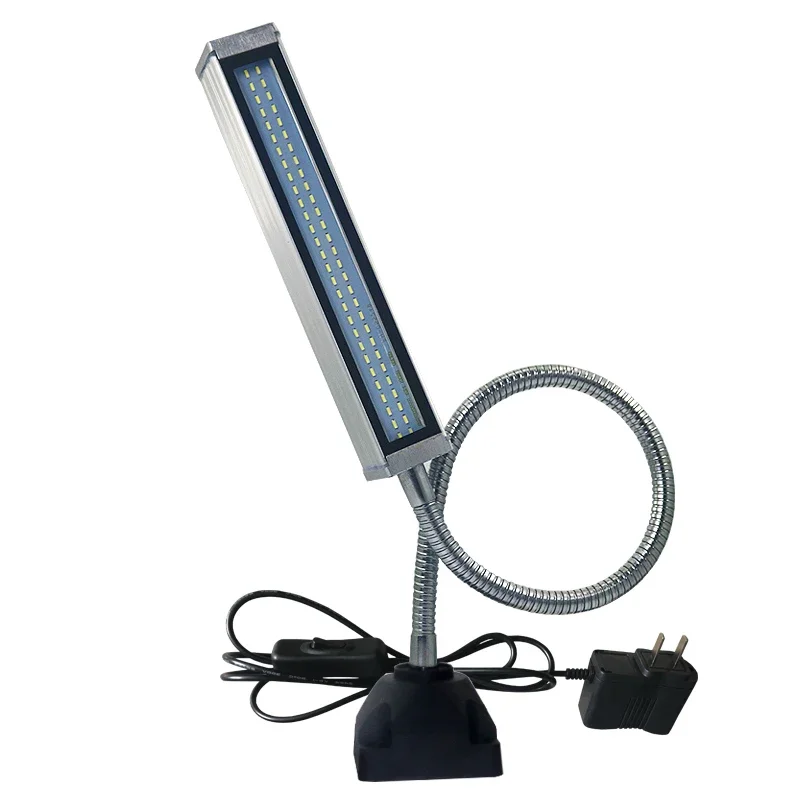 

10 Вт 24 В/220 В водонепроницаемый промышленный фрезерный/швейный станок с ЧПУ рабочая лампа 500 мм гибкая шея металлический шланг светодиодная лампа для машины