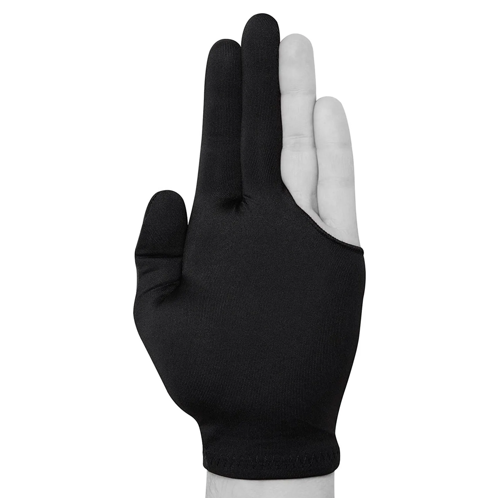 -[Cilae-17R] 30Pcs Billiard Gloves 3 Fingers Left And Right Hand Glove Snooker Cue Pool Gloves