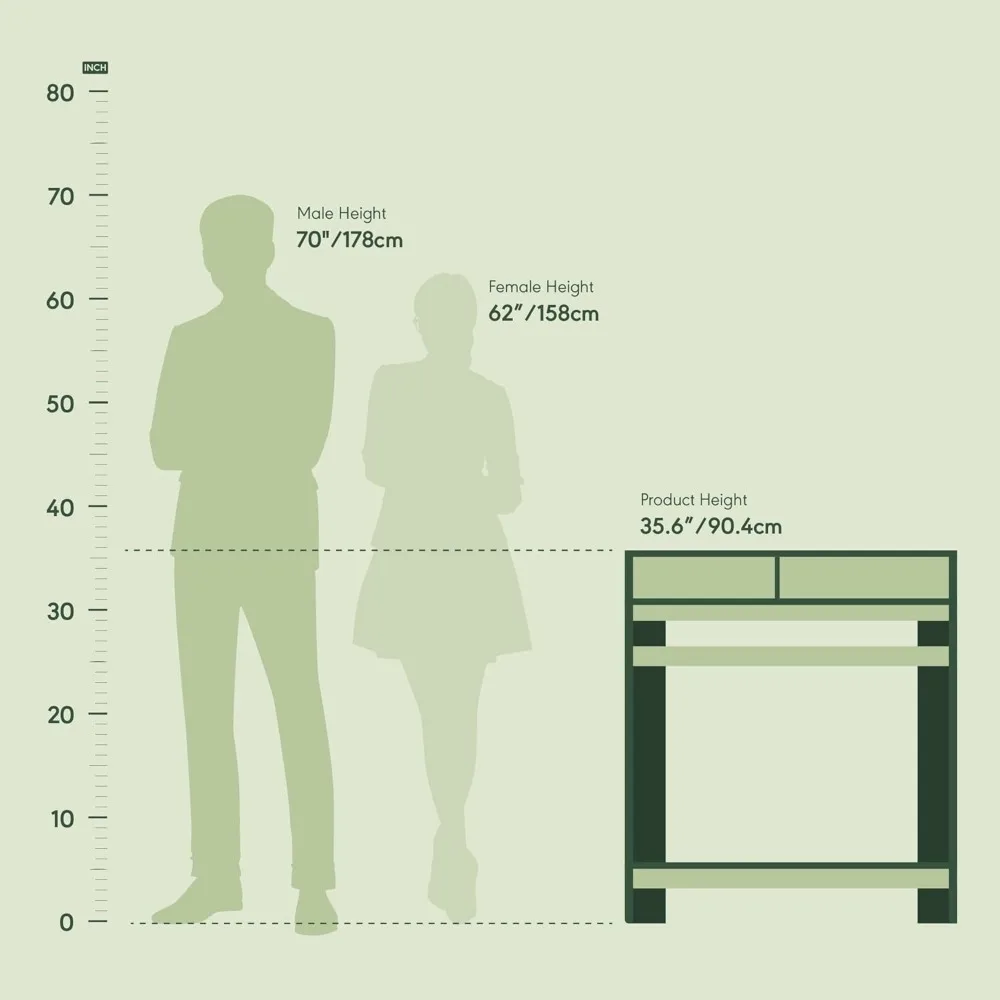 Biurko komputerowe Simplistic A Frame, ciemny orzech