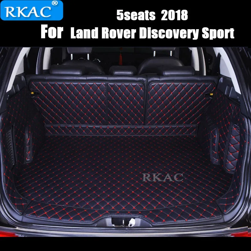 

RKAC Car Travel High quality Special trunk mats for Land Rover Discovery Sport 5seats 2018 durable waterproof boot carpets