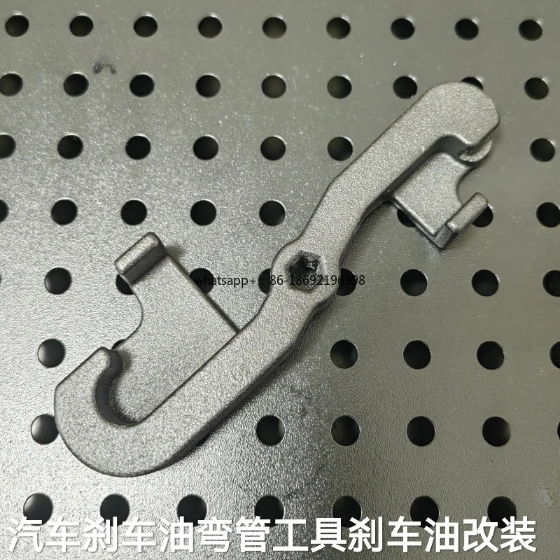 Metal Car Brake Pipe Bender, Handy Tool with 2 Bending Options, 5mm