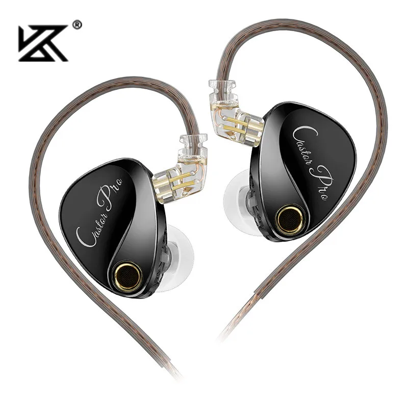 KZ Castor PRO In Ear HiFi Earphone Dynamic High-end Tunable Earphones Stets a New Benchmark for Hfi Sound Quality Bass Headsets