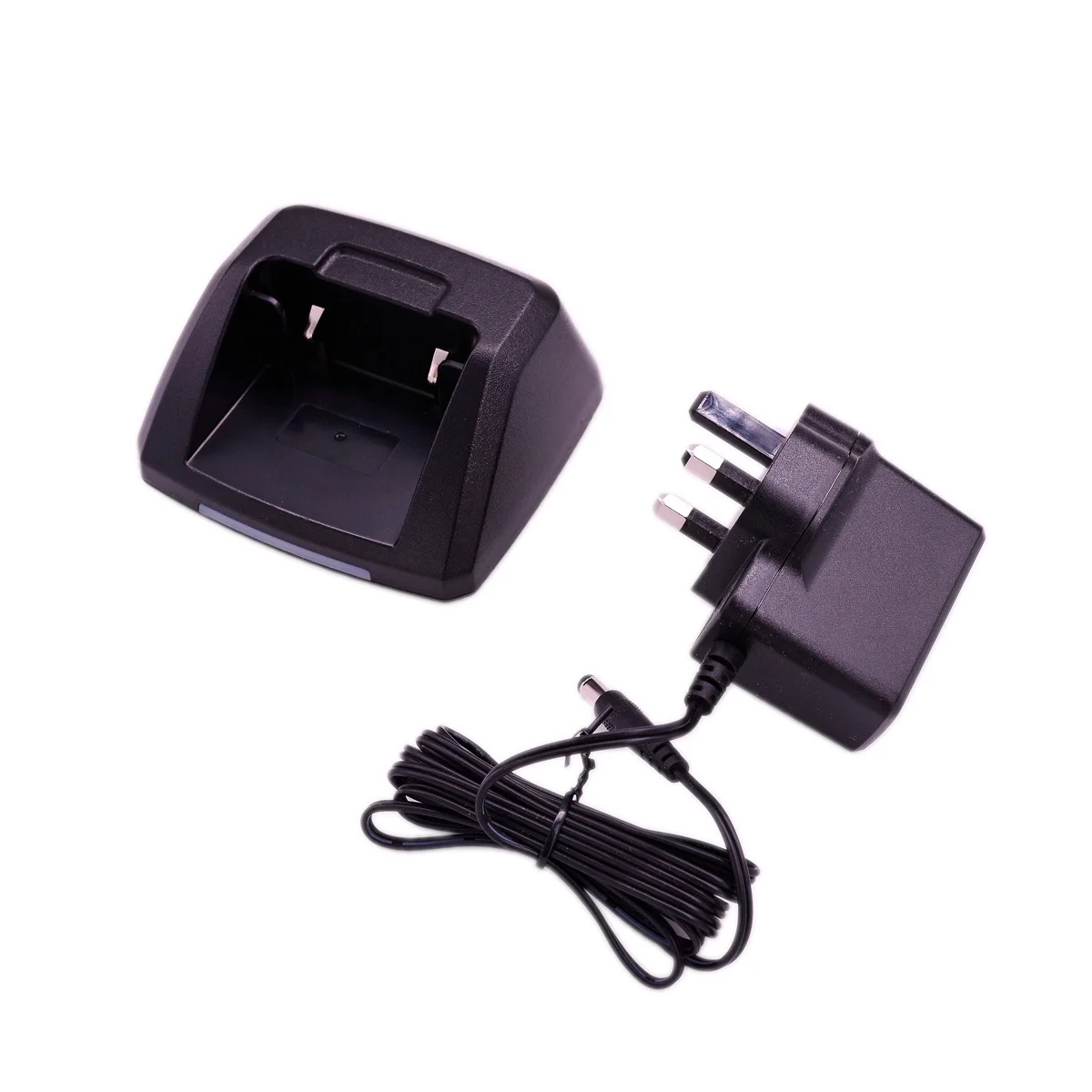 TYT Desktop Charger & AC 100-240V Plug Adapter for MD-398 MD-2017 MD-390 Handheld Walkie Talkie Charge Tray Accessorry