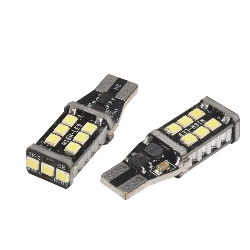 

Надежная сверхъяркая белая светодиодная лампа Canbus для автомобильных фонарей заднего хода 912 921 T15 W16W