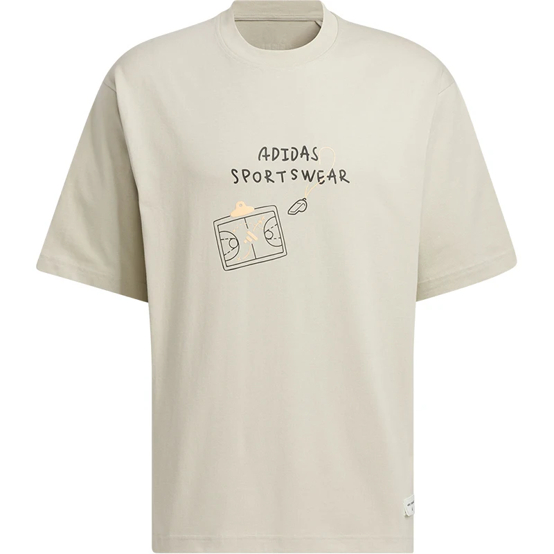 Adidas Originals M GFX TEE 1 للرجال كاجوال رياضي بأكمام قصيرة JP4579