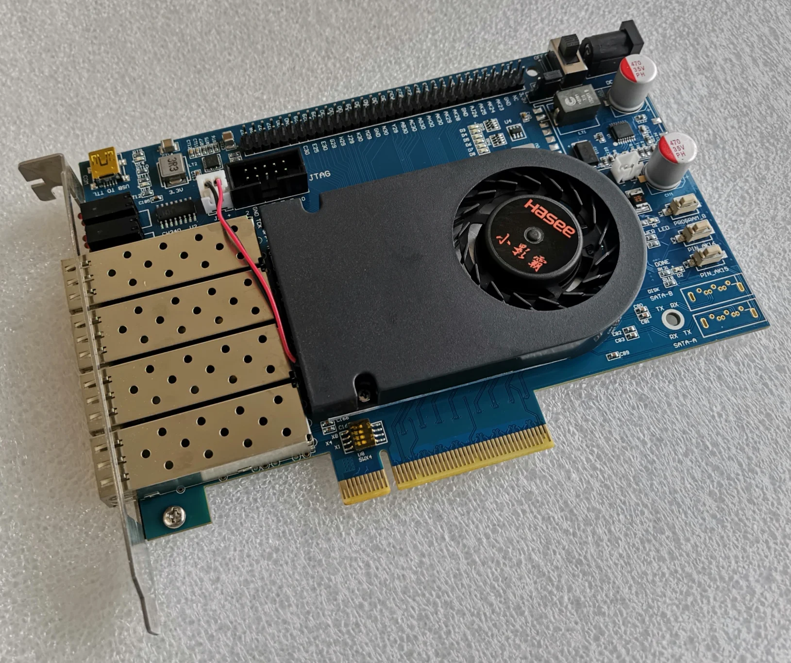 

Xilinx fpga development board xilinx pcie Kintex 7 development board XC7K420T SFP + 10 g